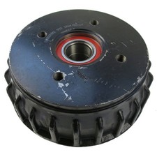 Tamburo freno adatto per Alko 160 x 35 4 fori incl. cuscinetto compatto 30/60 x 37 mm