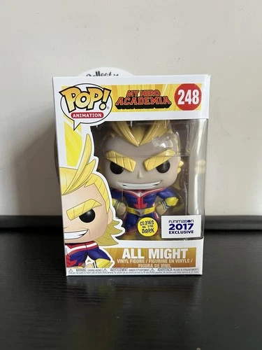 My Hero Academia All Might #248 Glow Funimation 2017 Exclusive Funko Pop!