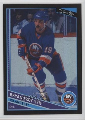 2013-14 O-Pee-Chee Black Rainbow Foil 15/100 Bryan Trottier #432 HOF 0i7t