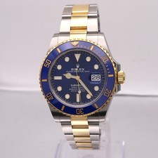 Rolex Rolex Submariner 41 Steel 18K Yellow Gold Blue Dial Automatic Watch 126613LB