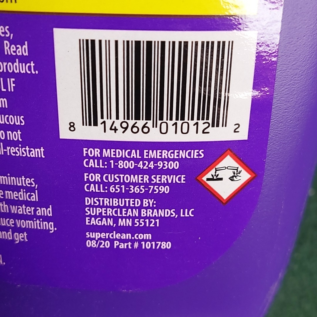 Superclean Cleaner and Degreaser 32zz Spray Bottle (QTY 2 pack)