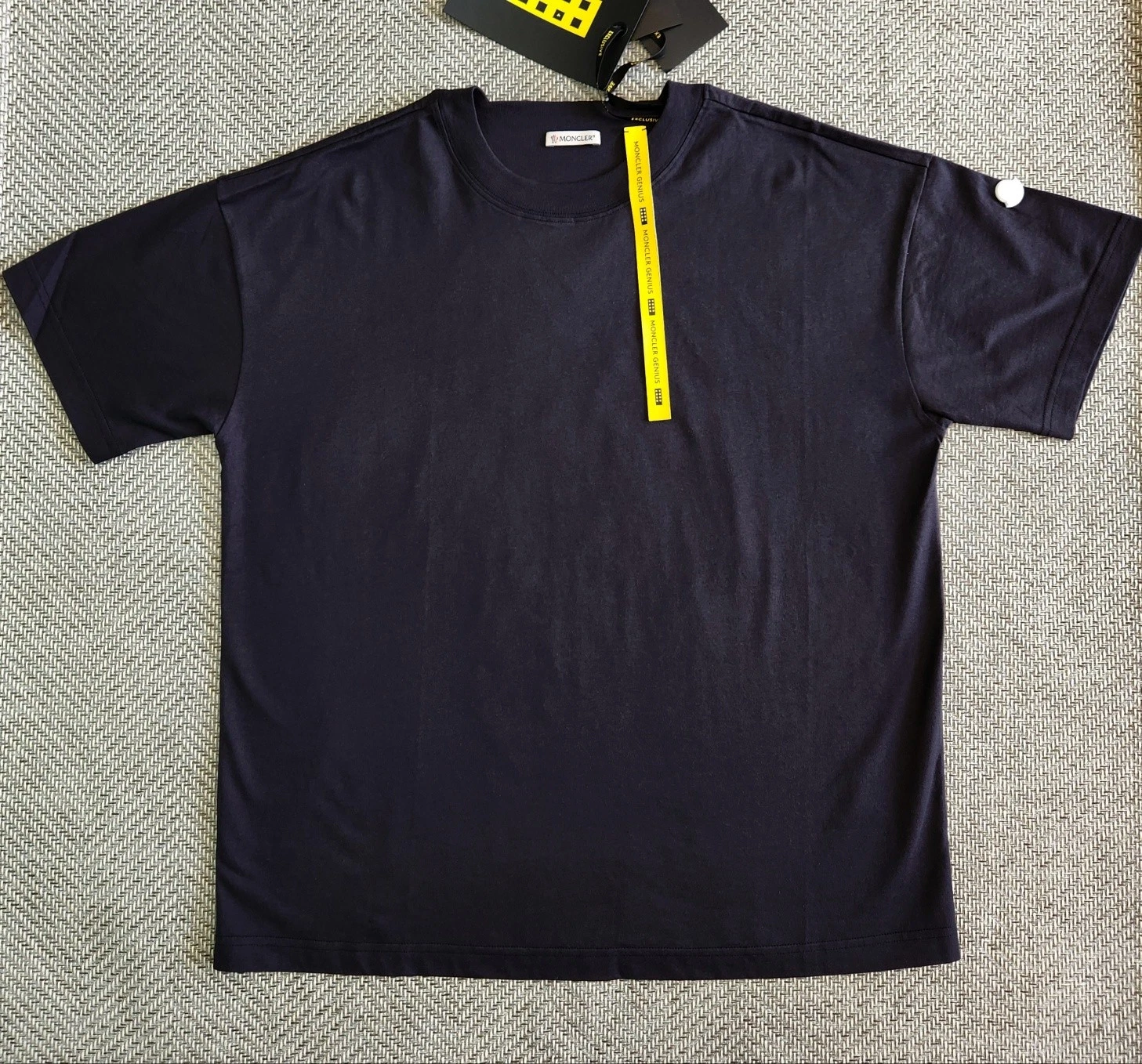 T shirt manica corta Moncler Genius logo patch K100 76735526