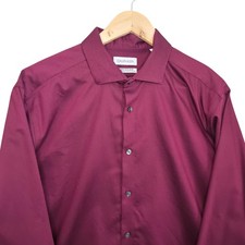 Calvin Klein Red Slim Dress Shirts for Men for sale | eBay