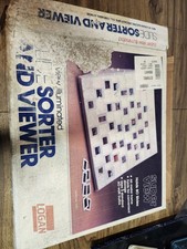 Logan Illuminated Slide Sorter and Viewer-Holds Eighty 35mm Slides-Model 1080