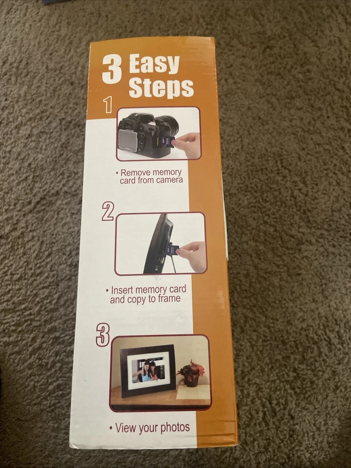 Smartparts Digital Picture Frame With Music,  Up To 3000 Pictures, Wood Look - Image 3 of 4