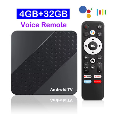 TV Box X10 Smart Android 16 TV Box RK3518 Dual Wifi 5G Wifi6 Google Assistant Ne