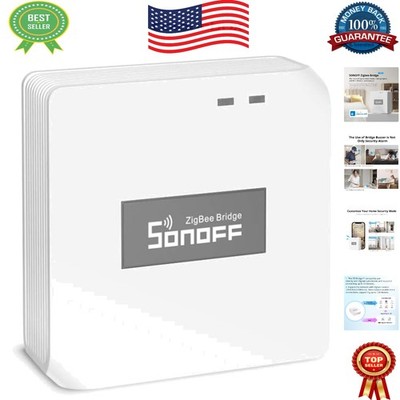Zigbee 3.0 Smart Home Hub - Dual Protocol, 128 Devices, Security Features