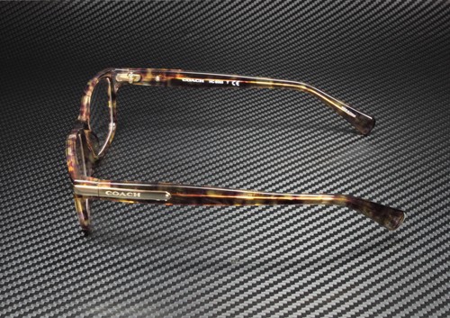 COACH HC6065 5287 Confetti Light Brown Demo Lens 51 mm Women's Eyeglasses - Picture 5 of 6