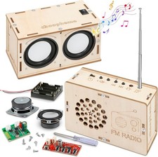Stem Projects Toys for Boys Age 8-12 Bluetooth Speaker FM Radio
