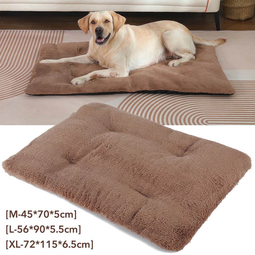 Self Heating Pet Pads Soft Flannel Fluffy Blankets Thermal Mat For
