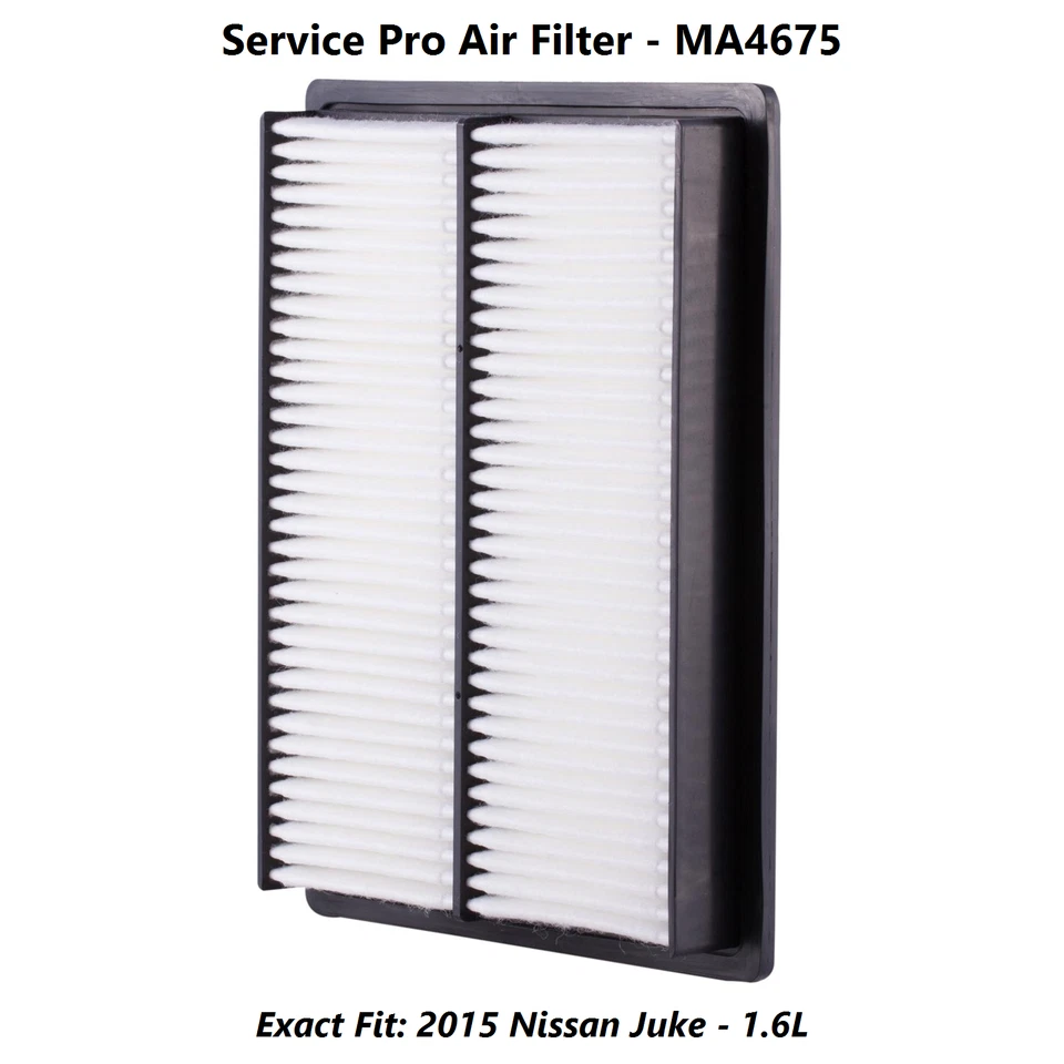 2015 Nissan Juke 1.6L Complete Oil, Air & Cabin Filter Kit (5W-30) Foto 4 de 4