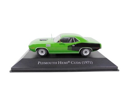 PLYMOUTH HEMI CUDA COUPE 1971 1/43 Altaya AMCARCOLL009