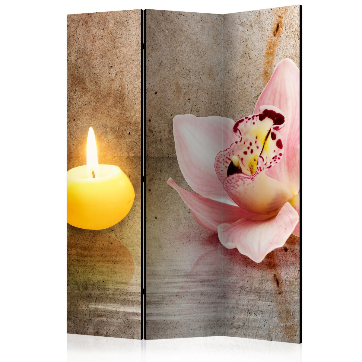 Paravent occultant Romantic Evening II 135x172cm pour cacher le desordre d'une piece