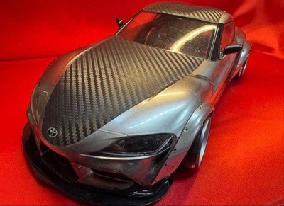 Drift Package, assembled from various parts, 2WD ified, with Soup Labo body, RC