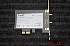 Fenvi FV-AXE3000 Wifi Card ONLY WiFi 6E