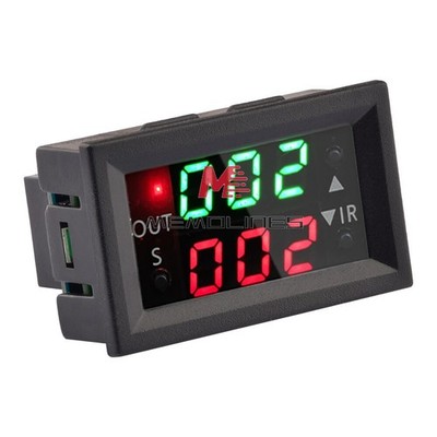 Dual Display LED Digital Time Delay Relay Module Cycle Timer Control Switch 12V