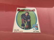 Glen Sather 1971-72 O-Pee-Chee #221