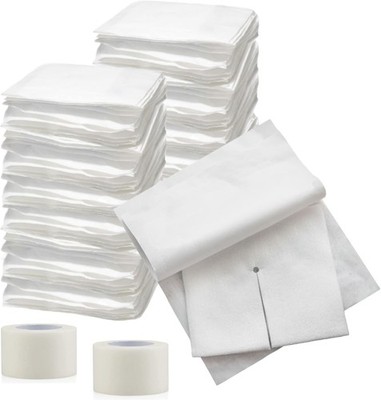 Split Drain Sponge Gauze 2X2 Sterile 6 Ply Pads [Pack Of 140]