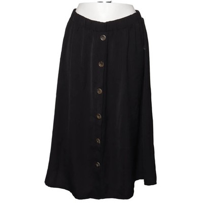 Zeeman, Maxirock, Größe: 40, Schwarz, Polyester, Einfarbig, Damen #q1V