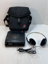 Sony Car Diskman D-802K Anti-shock Mega Bass Clean TESTED WORKING VIDEO 1992 VTG