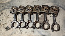 1953-1954 Chevy 235 Aluminum Pistonsrods 3.53 Usedcores Rod P.n. 3701491
