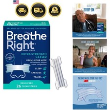Nasal Strips Extra Strength Clear Nasal Strips For Sensitive Skin Hel...