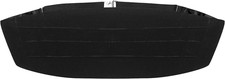 Black Velvet Cummerbund