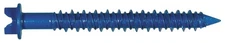 The Hillman Group 375295 Hex Washer, Head Slotted Tapper Concrete Screw Anchor,