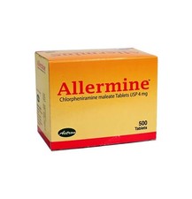 Piriton Allergy & Hayfever Relief 4mg - 500 Tablets FREE SHIPPING EXP-2029