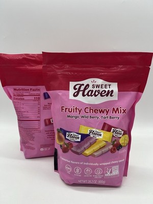 2 Pack Sweet Haven Candy Chewy Berry Pouch 28.0 oz.