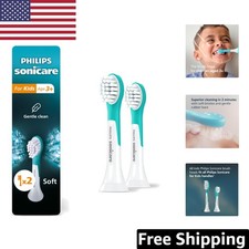 Gentle Electric Toothbrush Heads for Kids 3 , 2 Pack - Sonicare Compatible