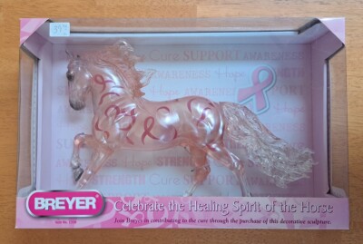 Breyer Horse #1350 Pink Ribbon Celebrate Healing Spirit Breast Cancer NIB 2010