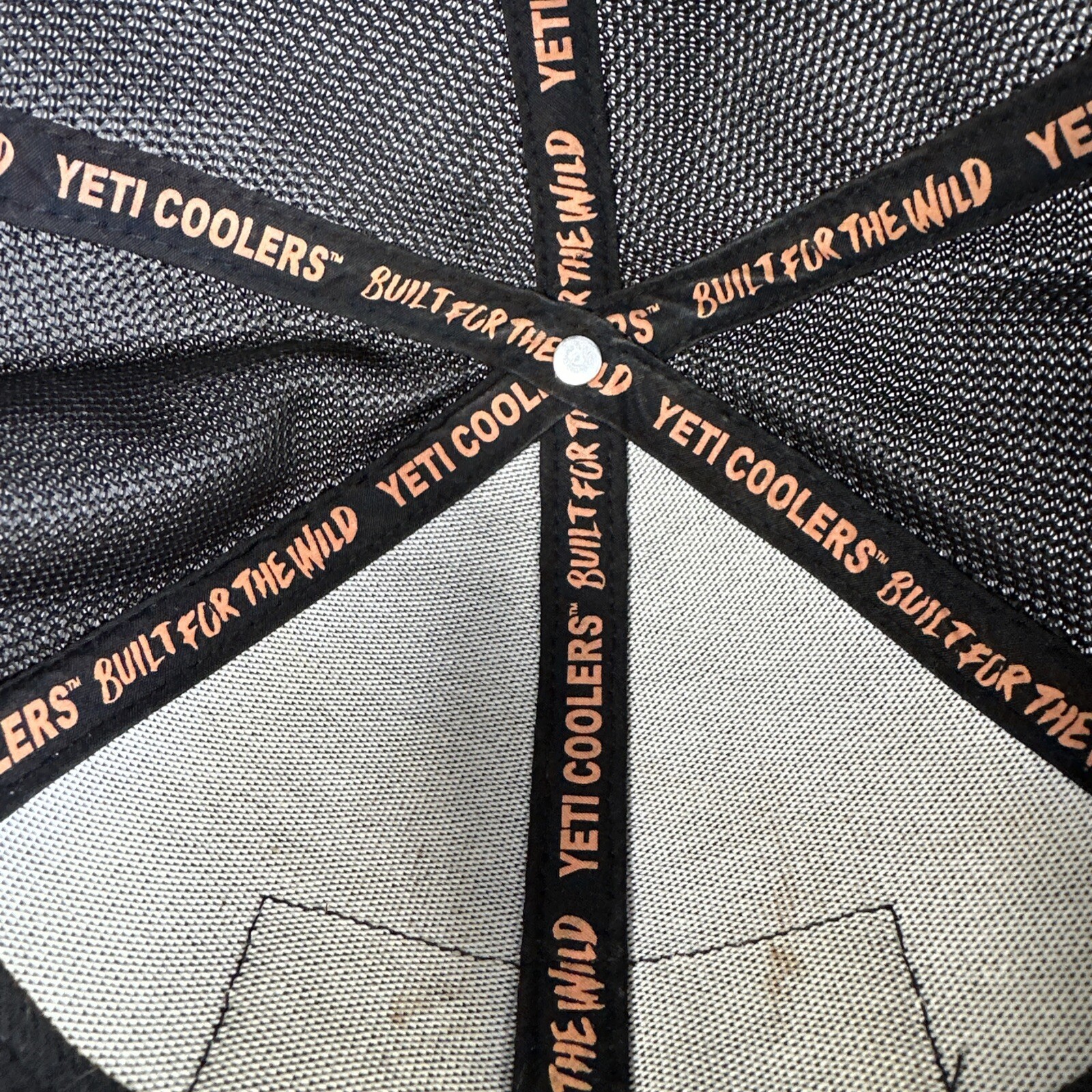 Yeti Logo Trucker Hat Patch Adjustable Snapback O… - image 8