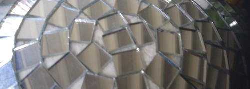 Medium Sized Disco Glass Tile Mirror Ball Spinning Motor For Ceiling - Picture 3 of 11