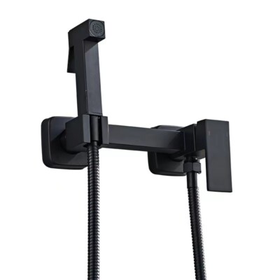 Simple shower faucet with washing machine hot and cold water toilet spray gun
