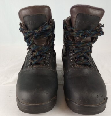 LL Bean Women's Books Hiking Outdoor Leather Black Brown,Size 7, L.L. Bean