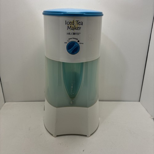 Mr Coffee Iced Tea Maker TM70 3 Quart Blue NO PITCHER / TESTED eBay