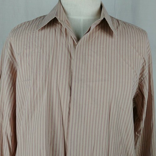 Elevee Custom Tailored Pink Striped 
