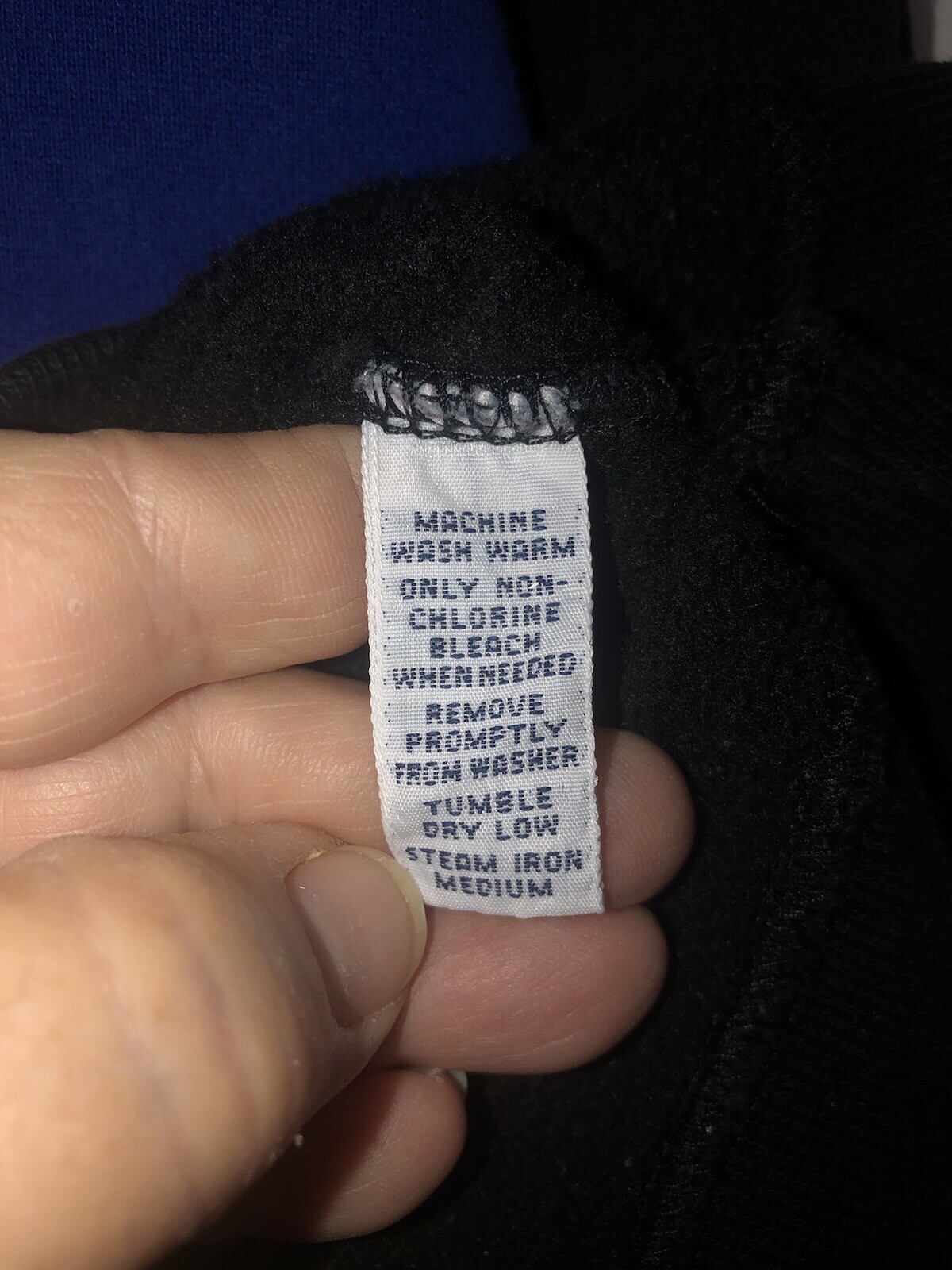 VINTAGE Polo Ralph Lauren Felpa Uomo Grande Nero Girocollo Rigato Pony RL