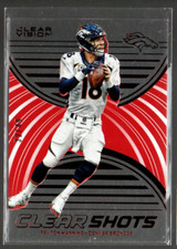 2016 Panini Clear Vision Clear Shots Red #6 Peyton Manning /49