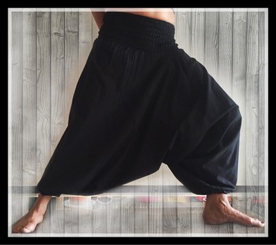 Alibaba Hose *ANGEBOT*Pumphose Hippie Festival Goa Psy Freizeit Hose Pluderhose