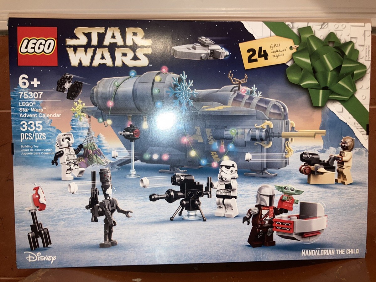 Lego Star Wars Mandalorian 2021 Advent Calendar 75307 New