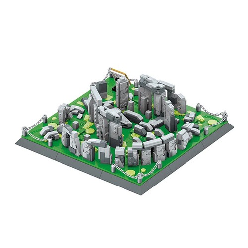 World Famous Landscape Wilt Stonehenge Building Blocks DIY Toy Blocks Set 753PCS - Picture 8 of 17