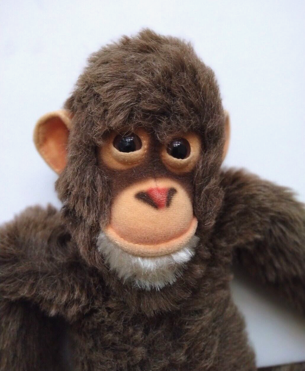 Vintage Steiff Jocko Chimpanzee Monkey 14