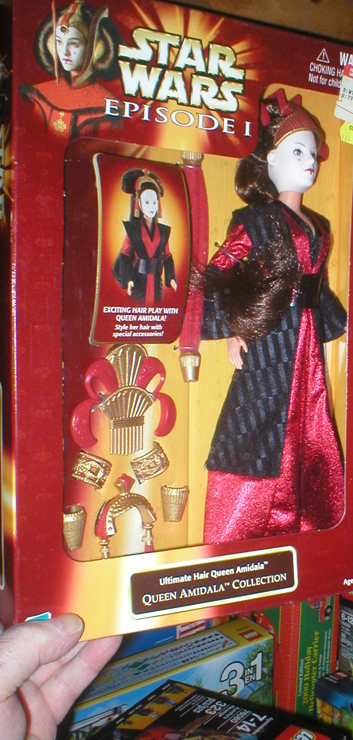 STAR WARS EPISODE ONE ULTIMATE HAIR QUEEN AMIDALA DOLL, NEVER OPENED | eBay