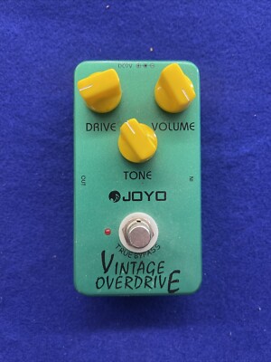 JOYO Vintage Overdrive Guitar Pedal Classic Sound for Electric Guitar Opened