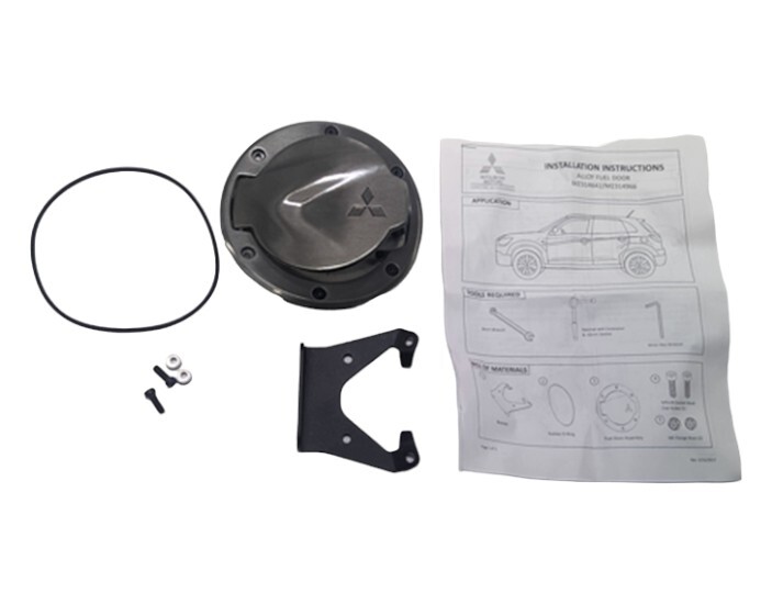 MITSUBISHI OUTLANDER SPORT 13-23 ALLOY FUEL DOOR MZ314966 NEW OEM