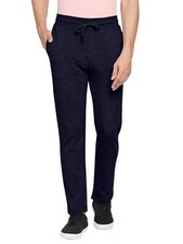 New Mens Fleece Open Hem Bottoms Casual Track Pants Joggers Jogging Trousers Gym
