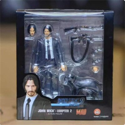 New Mafex No. 085 John Wick Chapter 2 Action Figure Pvc Toys In
