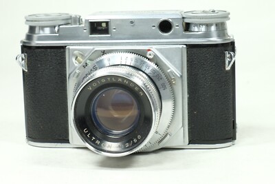 Voigtlander Prominent Camera With Ultron 50 2.0 Lens with case and Box